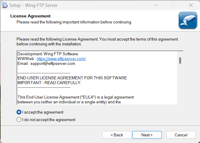 آموزش انتقال فایل با Wing FTP Server2